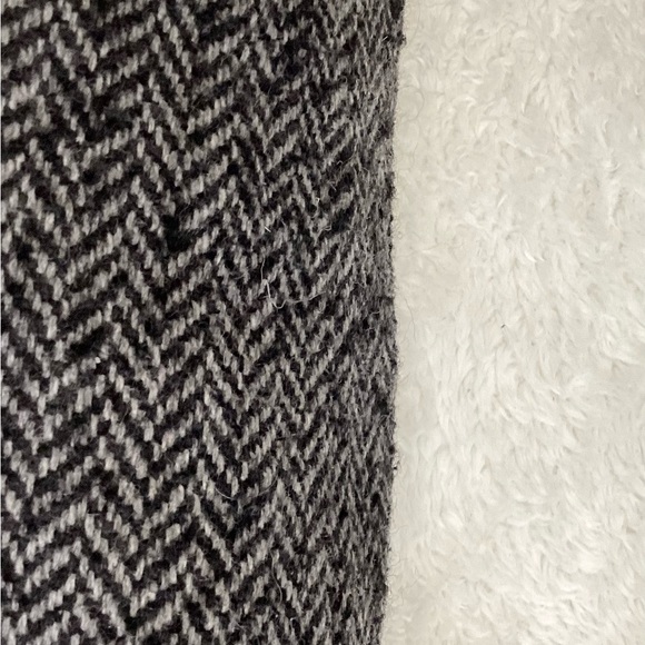 Men’s black and gray J.CREW Factory wool blend Thompson Car coat / size 40 - Picture 6 of 6